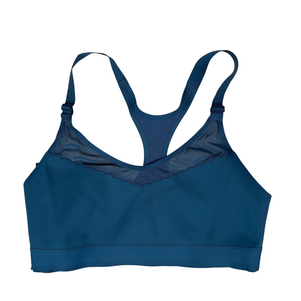 Victoria Sport Incredible Ultra‎ Light Teal Blue Sports Bra Size Large L - Picture 2 of 6